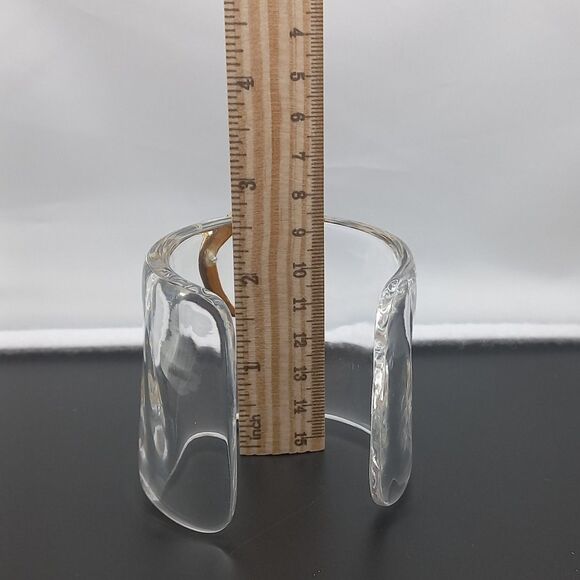 Alexis Bittar Spring/Summer 2013 Lucite Bracelet w/Golden Snake Statemen… - Picture 16 of 16